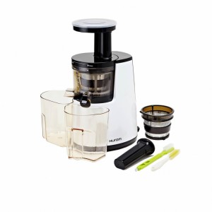 With this Hurom Slow Juicer and Smoothie maker, you can have the best of both worlds without heating up the produce.